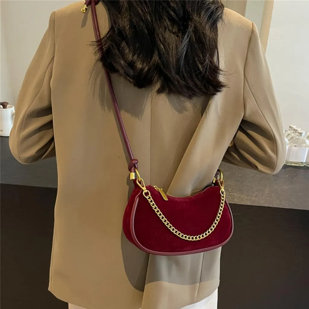 Fashionable Ladies Crossbody Bag With Spacious Interior PU Leather Shoulder Purse Satchel For Essential