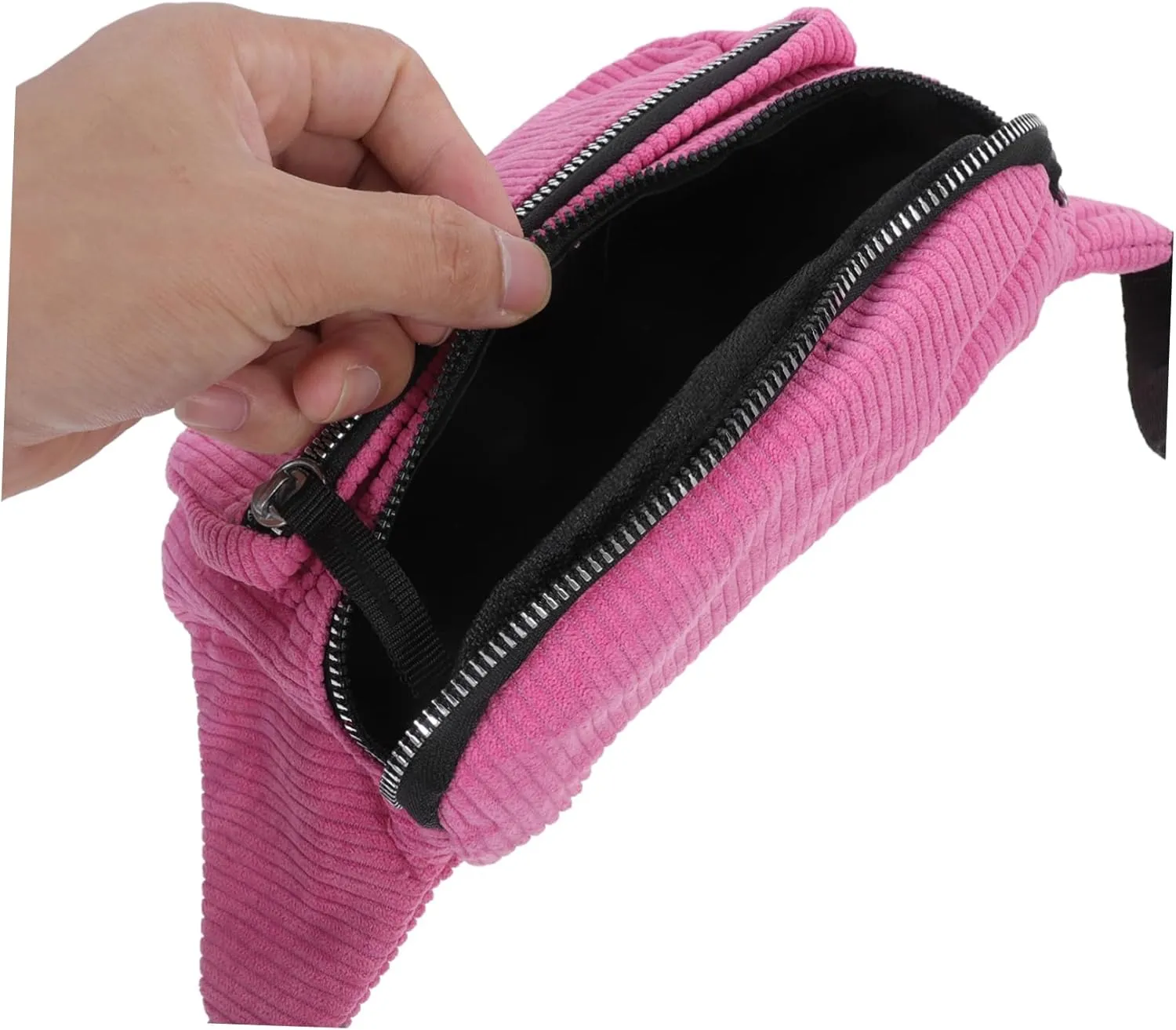 Fashionable Waist Pouch for Women Compact Chest Pack Zipper for Travel Hiking