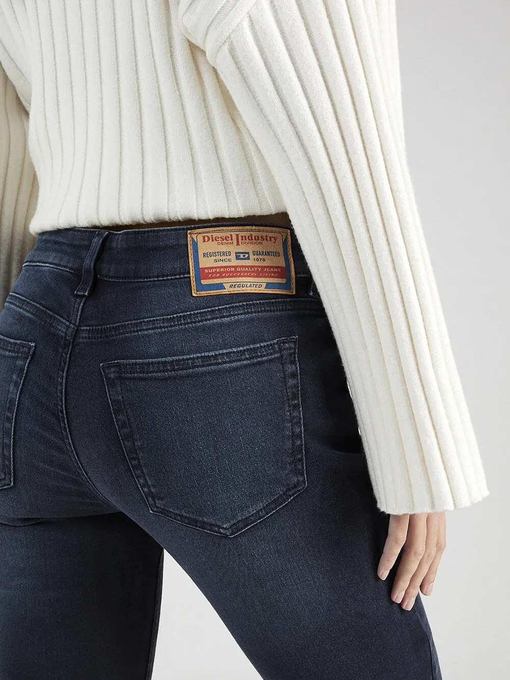 Flared jeans DIESEL EBBEY, dark blue