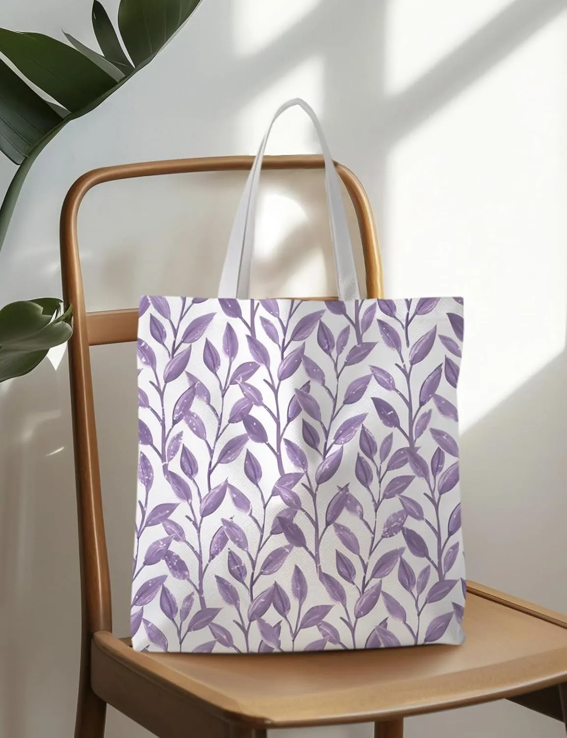 Floral Tote Bag, Floral Bag for Women, Reusable Grocery Bags Shopping Bags