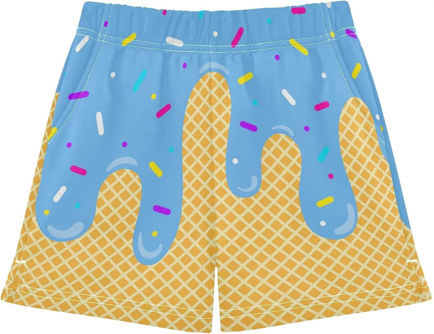 Girls Athletic Shorts Summer Casual Girls Sports Shorts with Pockets for 7-15Y