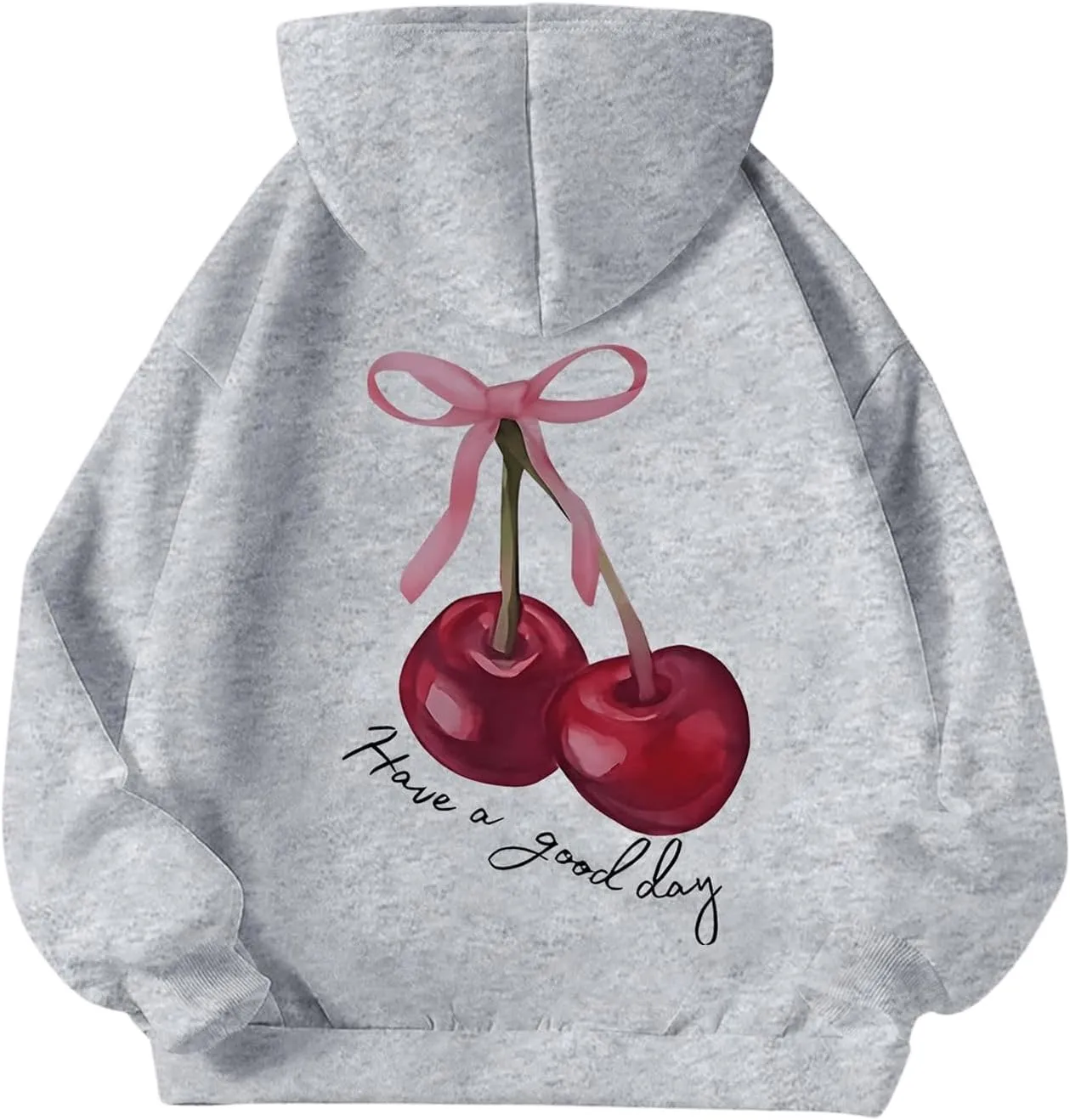 Girl's Leopard Graphic Hoodies Pullover Long Sleeve Hooded Neck Sweatshirts Trendy Fall Outfits