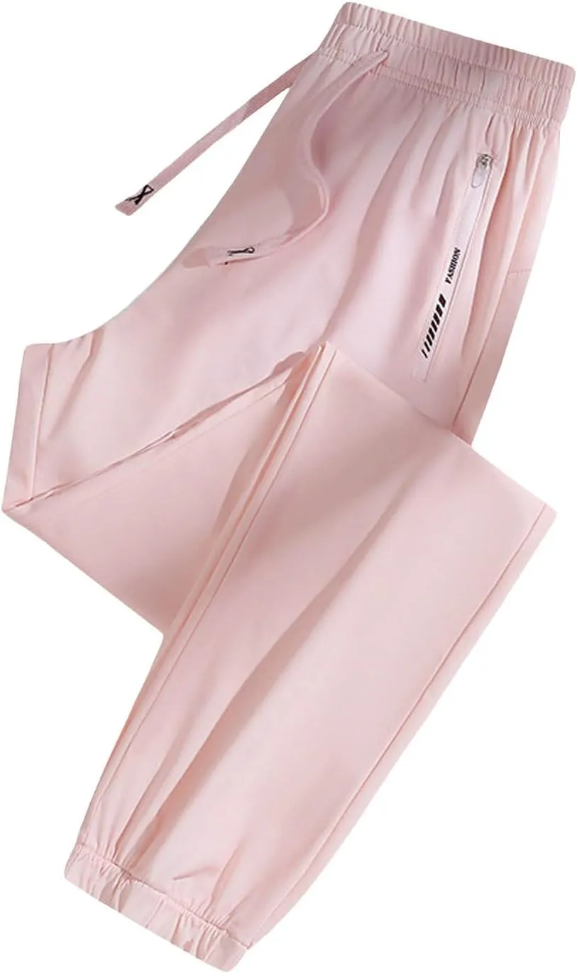 Glide Pants Unisex Stretch Quick Dry Pull On Hiking Yoga Golf Travel Pants Summer Athletic Breathable Workout Pant