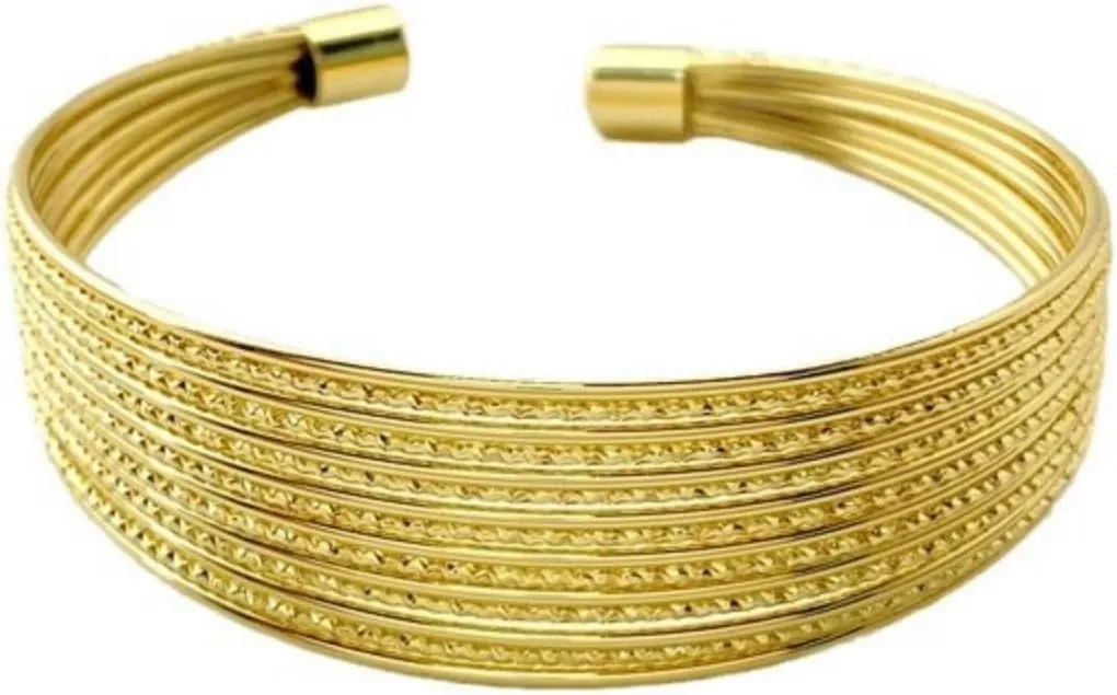 Gold Open Cuff Bangles Wide Woven Bracelets for Women Minimalist Thick Gold Wrist Cuff Bracelets Jewelry Gifts