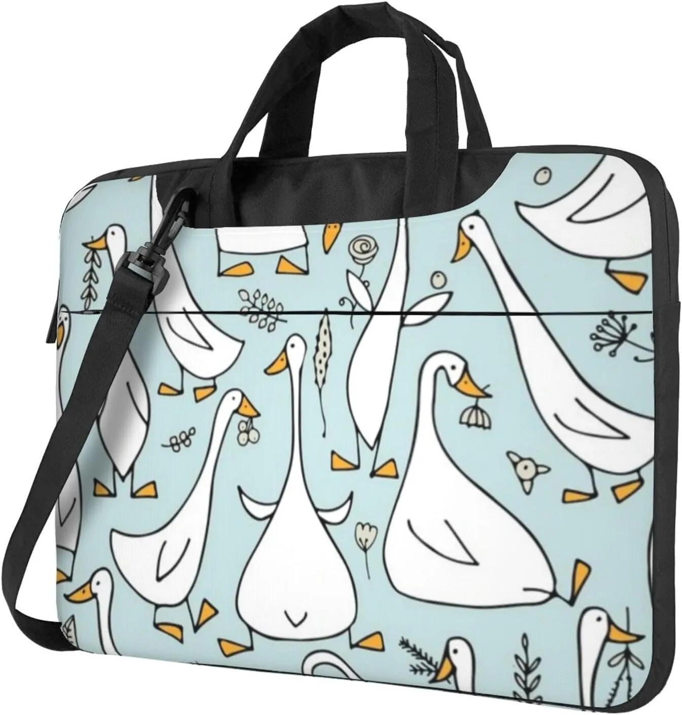 Goose Stylish 13-15.6 Inch Laptop Bag For Man And Women, Computer Messenger Bag, Trendy Shoulder Strap Design