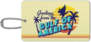 Graphics & More Gulf of America Postcard Luggage Card Suitcase Carry-On ID Tag