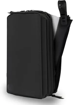 Gravel Hanging Toiletry Bag  Compact, Water-Resistant Travel Dopp Kit (Black, Plus)