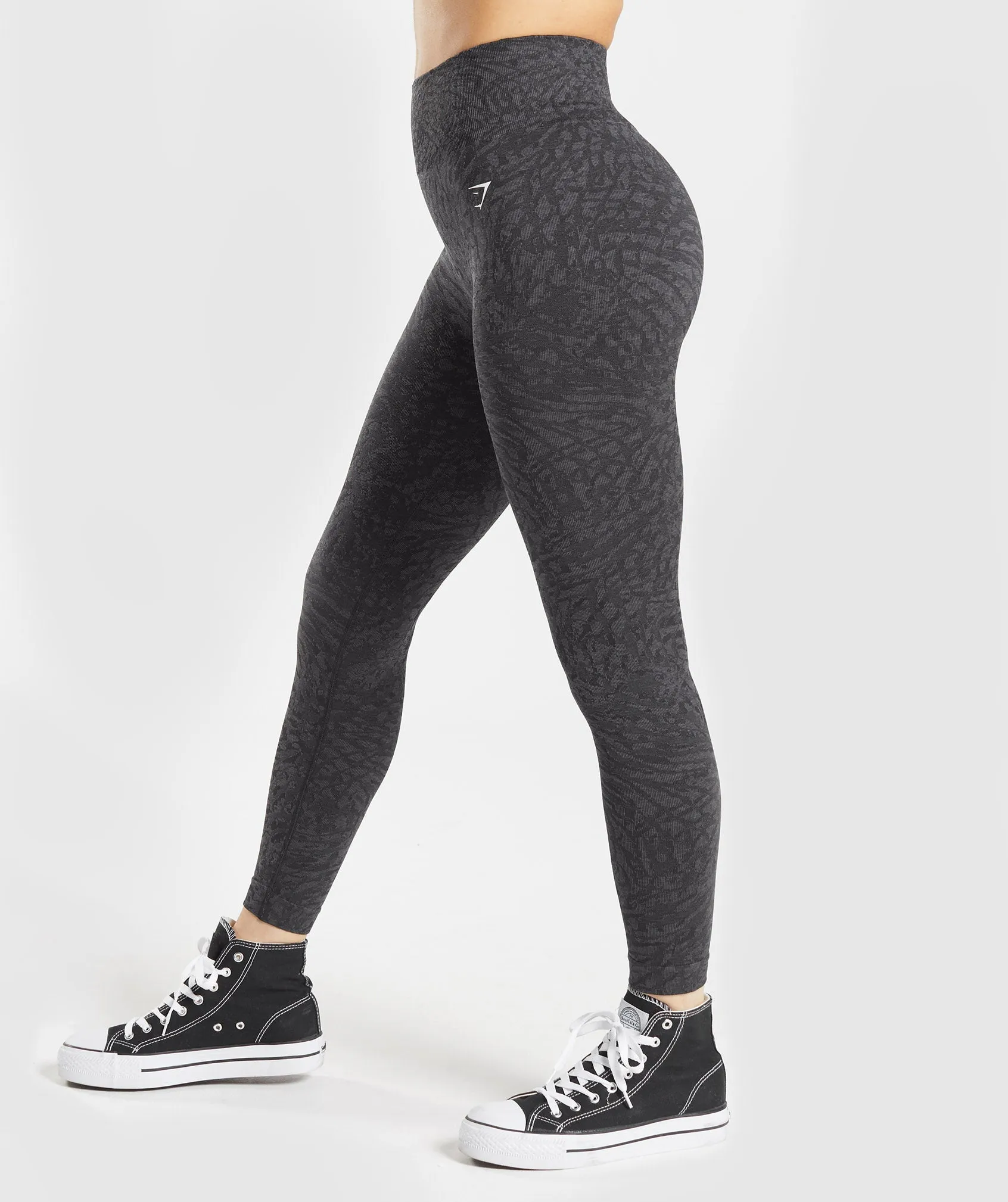 Gymshark Adapt Animal Seamless Leggings - Wild | Black