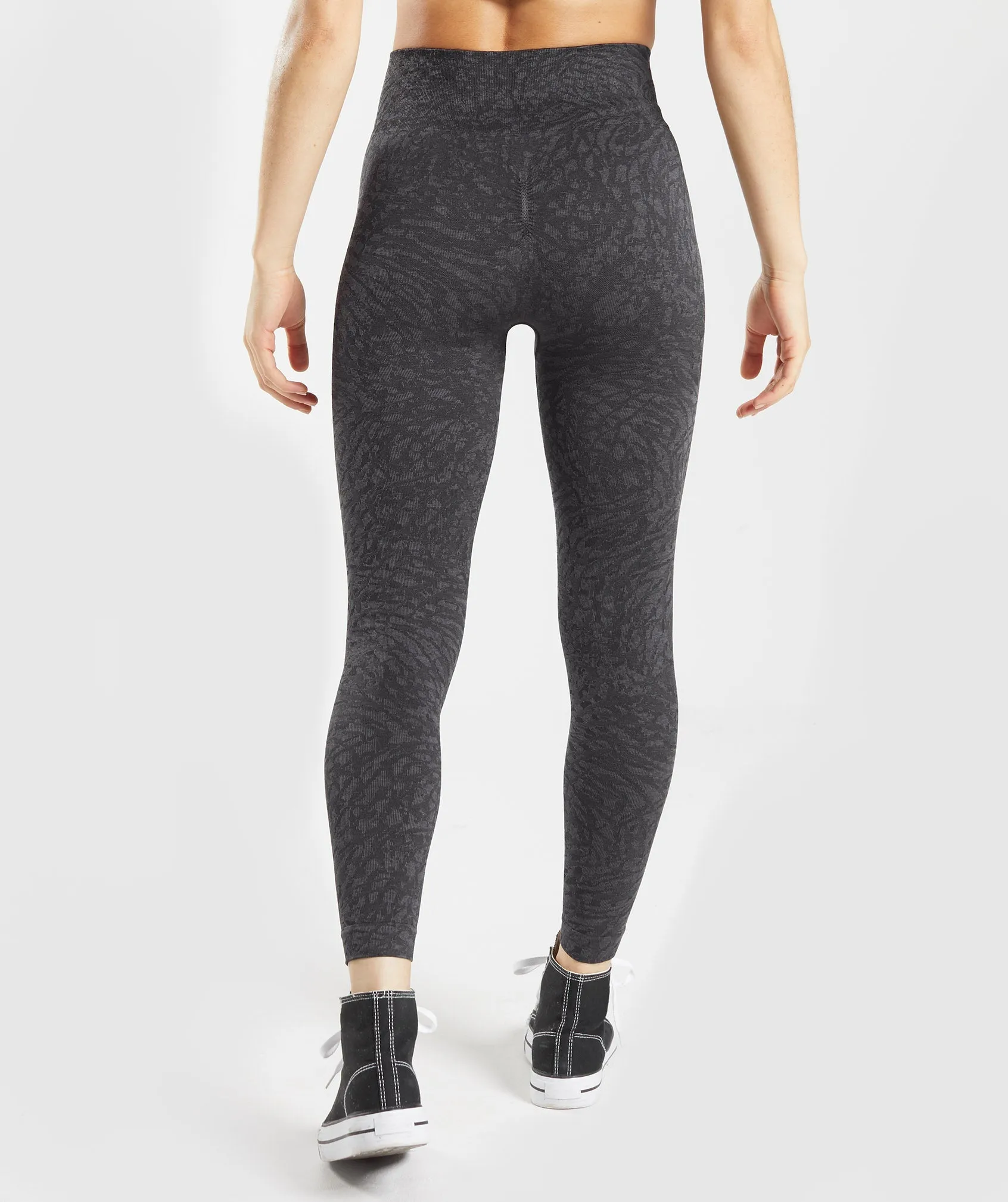 Gymshark Adapt Animal Seamless Leggings - Wild | Black