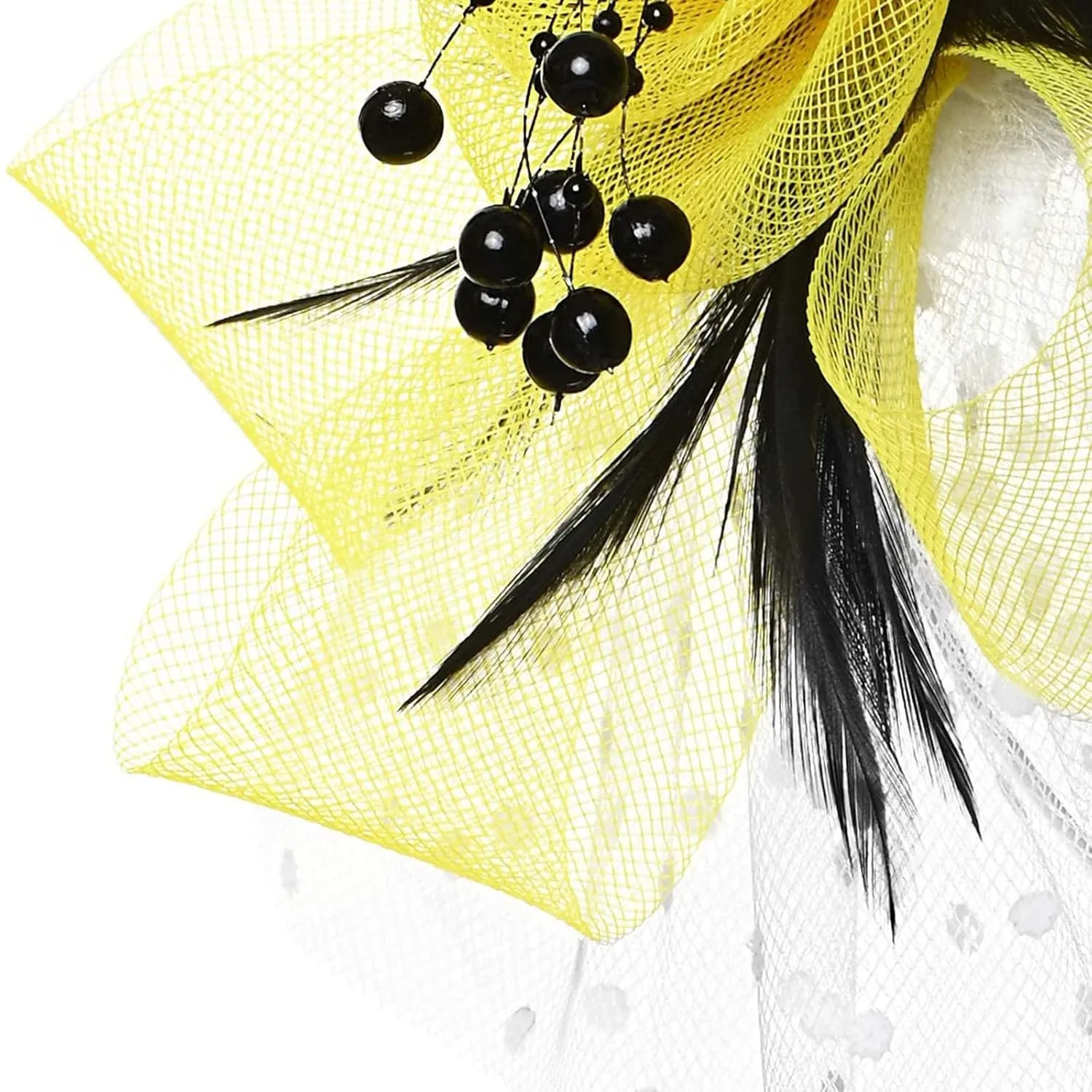 Hair Bands for Girls 8-12 Hat For Women Wedding Flower Cocktail Mesh Feathers Hair Clip Tea Party Headband Stylish Headbands Women