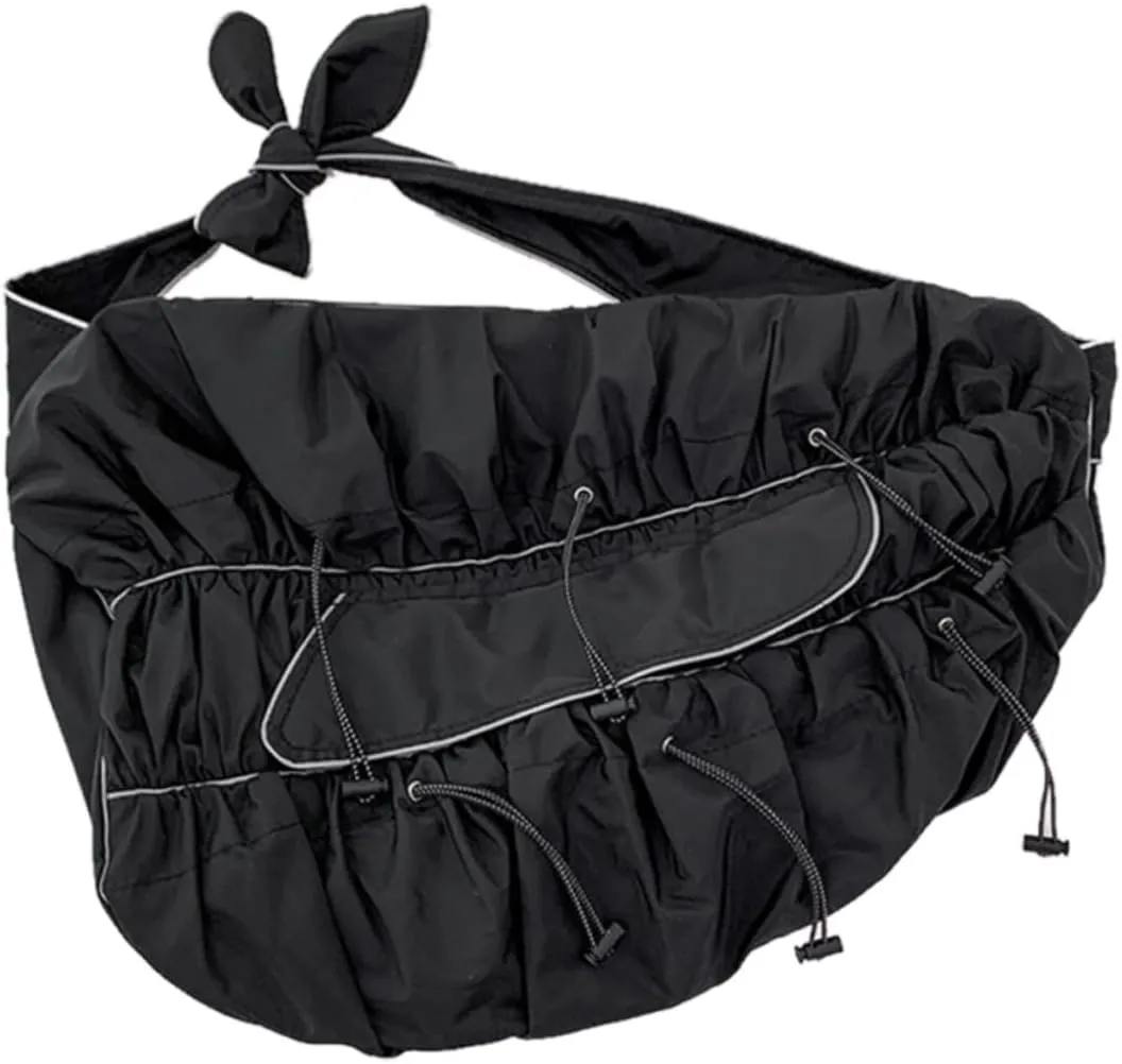 Homoyoyo Large Shoulder Cross-body Bag Dumpling Bag Stripes for Europe America Organized Storage Fashionable Practical