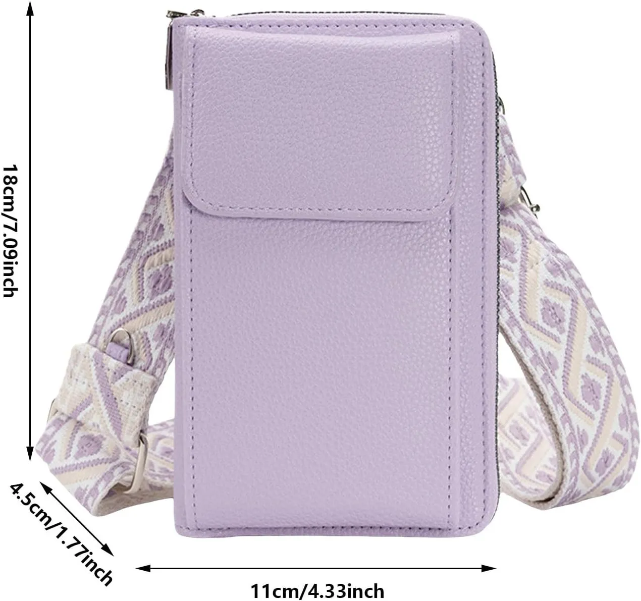 Japanese New Crossbody Bag With Small Design For Women's Shoulder Bag Trendy Phone Bag Mens Bags (Red, One Size) women's wallets