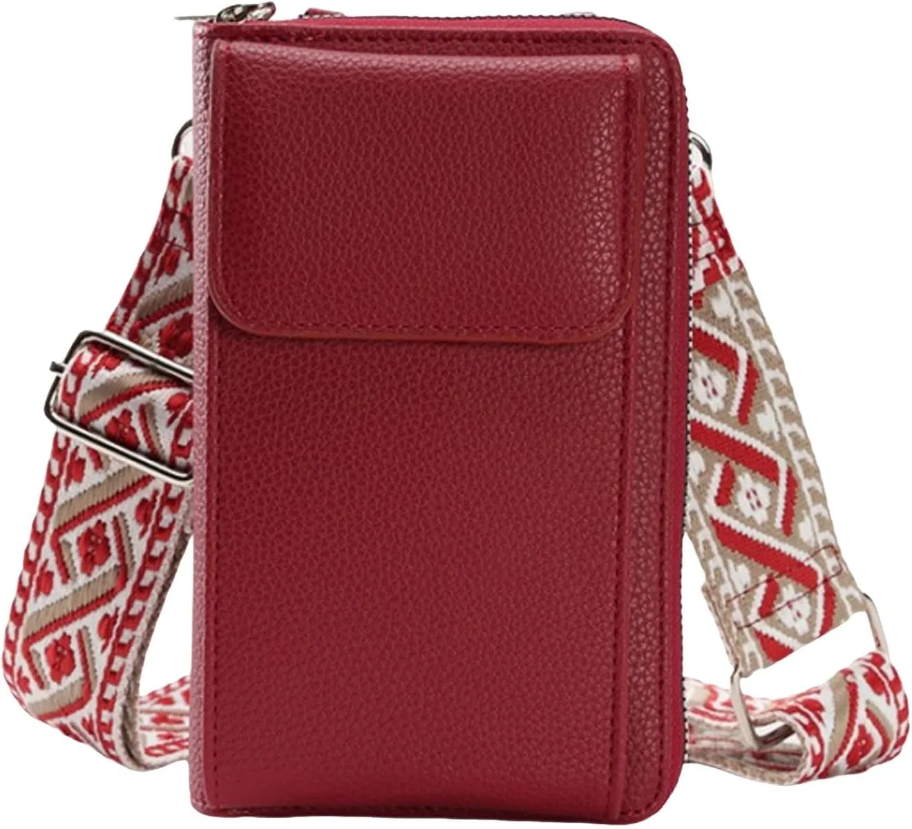Japanese New Crossbody Bag With Small Design For Women's Shoulder Bag Trendy Phone Bag Mens Bags (Red, One Size) women's wallets