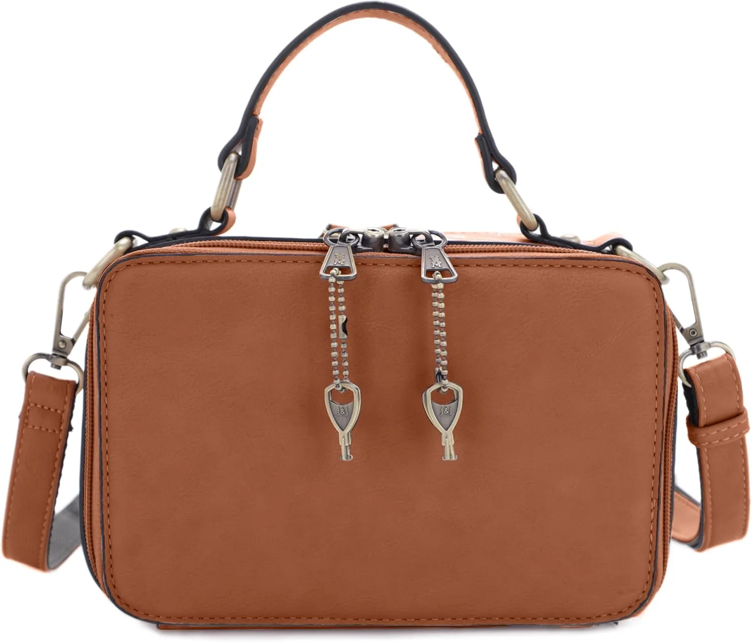 JESSIE & JAMES PANDORA Compact Concealed Carry Crossbody Satchel Purse