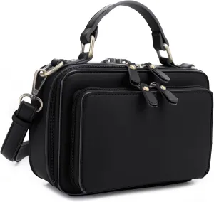 JESSIE & JAMES PANDORA Compact Concealed Carry Crossbody Satchel Purse