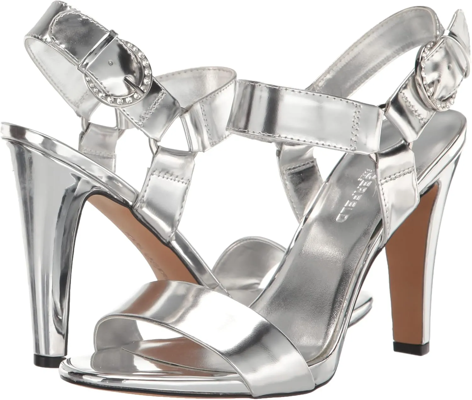 KARL LAGERFELD Women's Cieone Dressy Heeled Sandal