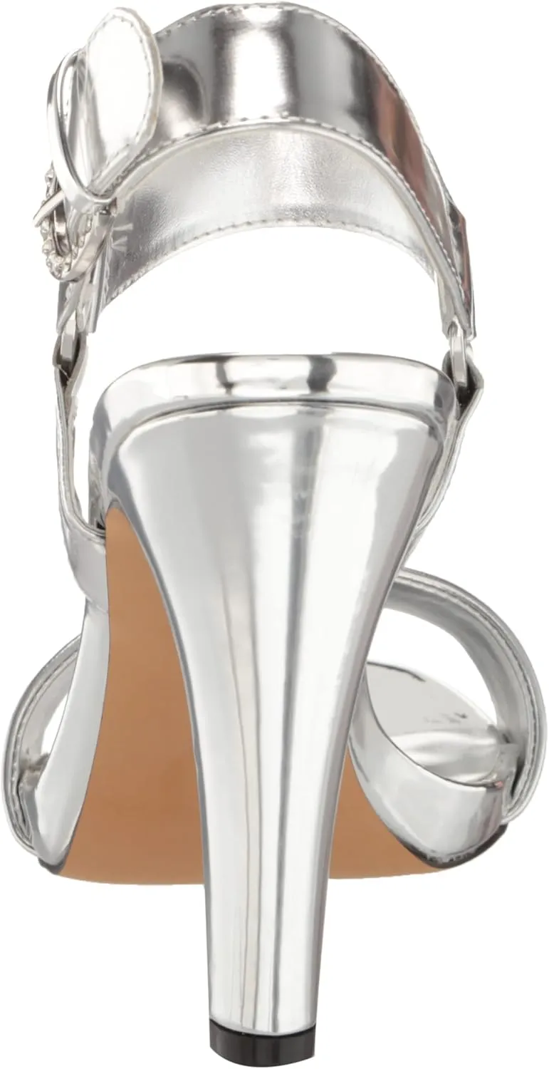 KARL LAGERFELD Women's Cieone Dressy Heeled Sandal