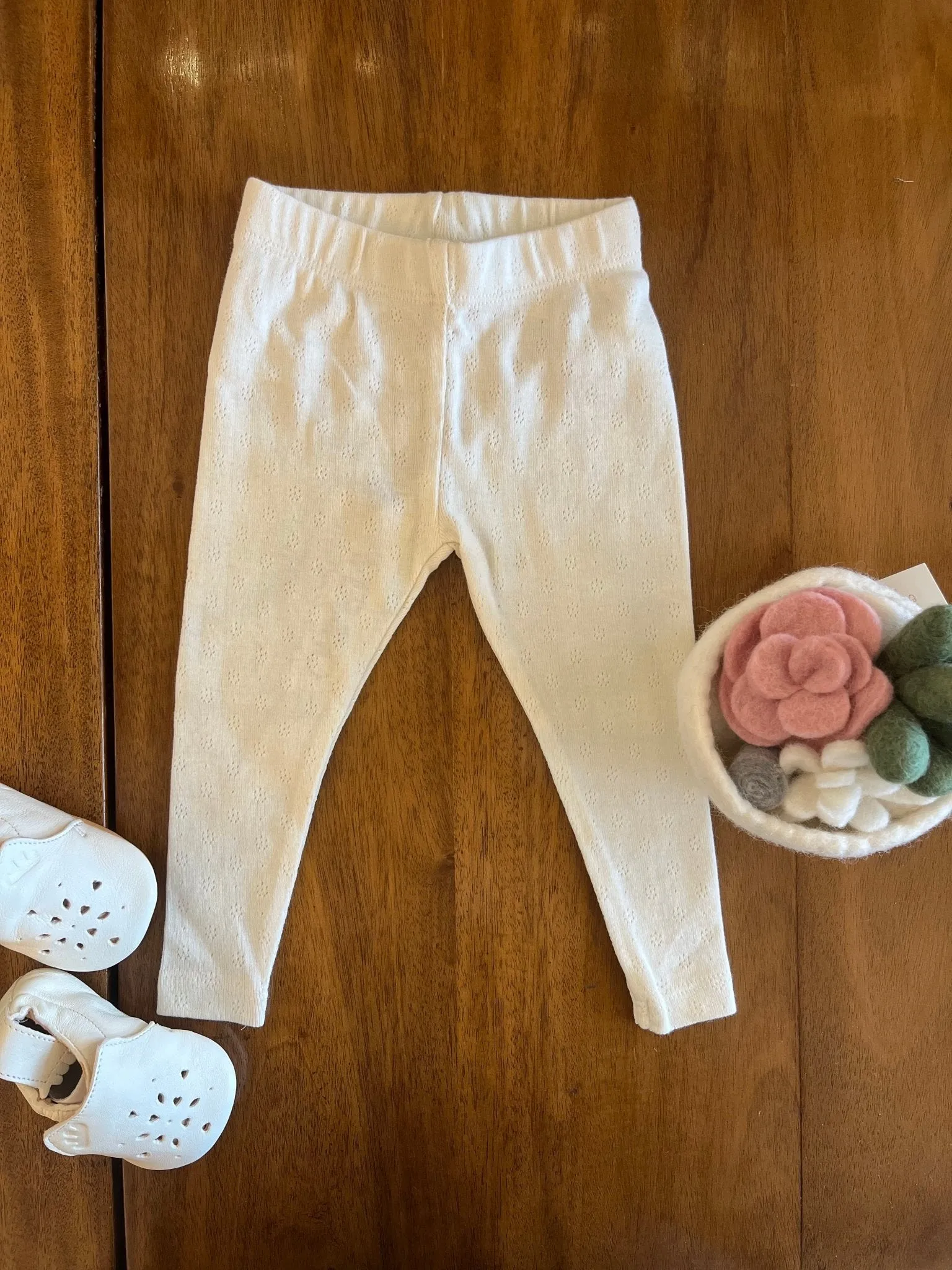 Knit Baby and Toddler Leggings