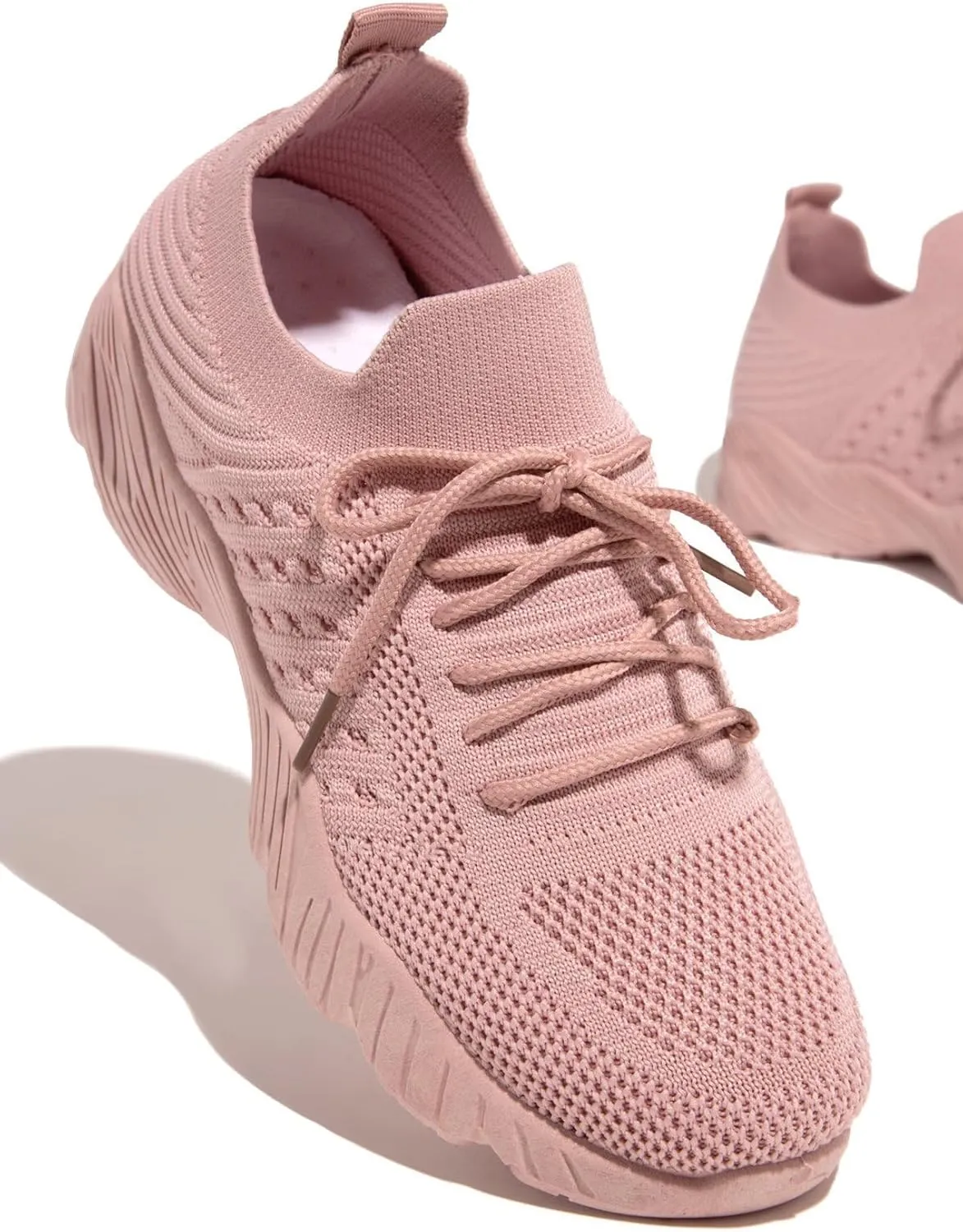 Ladmiple Shoes For Women Sneakers Slip On Athletic Walking Running Shoes Casual Mesh-Comfortable Tennis Workout Sneakers