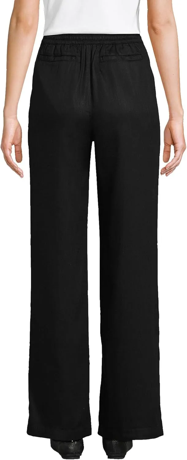 Lands' End Women's Recover High Rise Wide Leg Jeans