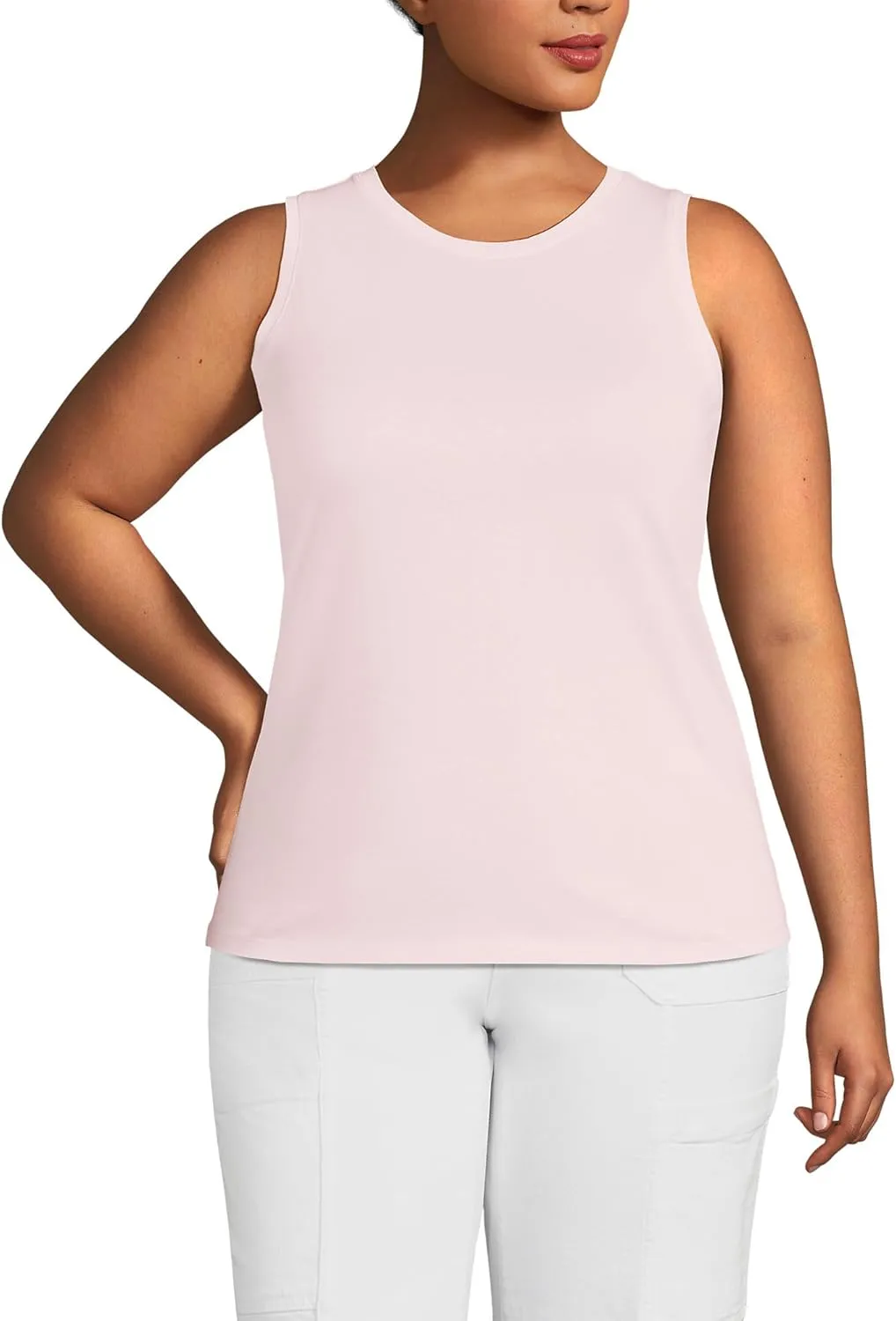 Lands' End Women's Supima Cotton Tank Top