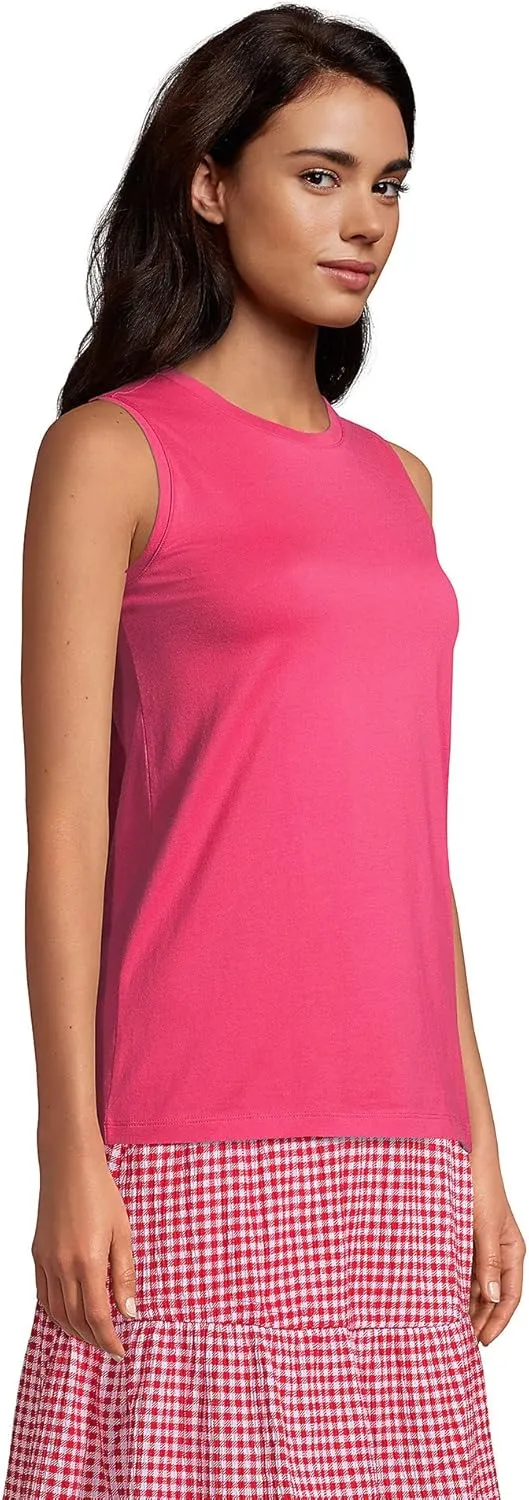 Lands' End Women's Supima Cotton Tank Top