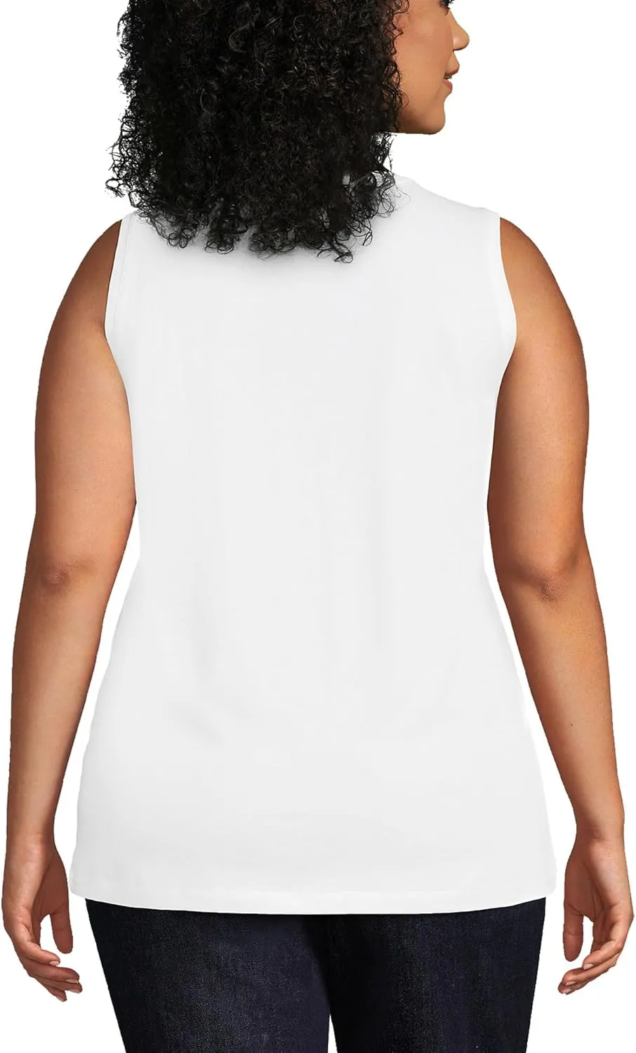 Lands' End Women's Supima Cotton Tank Top