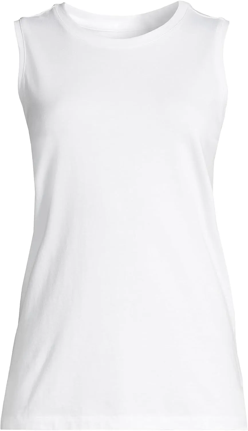 Lands' End Women's Supima Cotton Tank Top