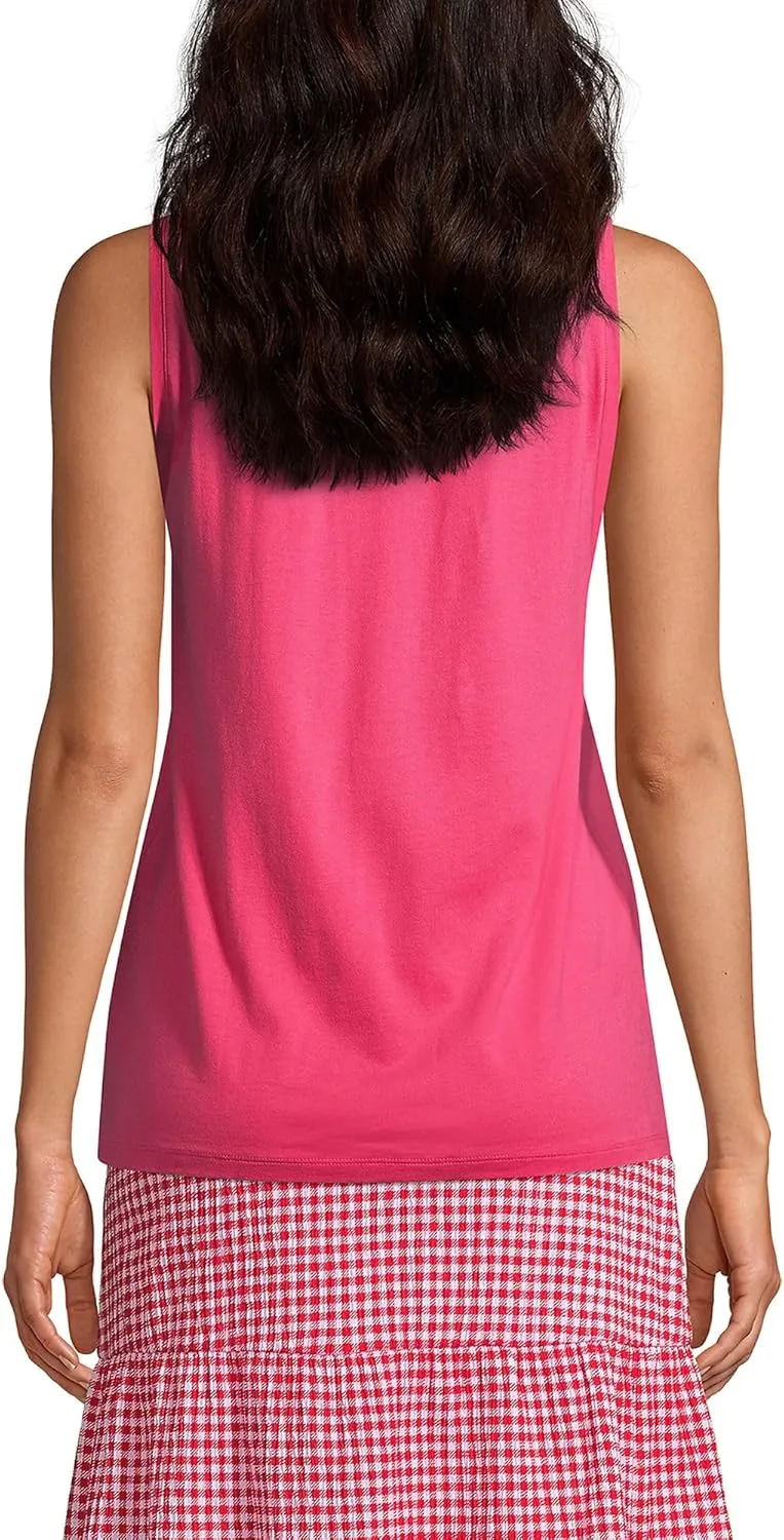 Lands' End Women's Supima Cotton Tank Top