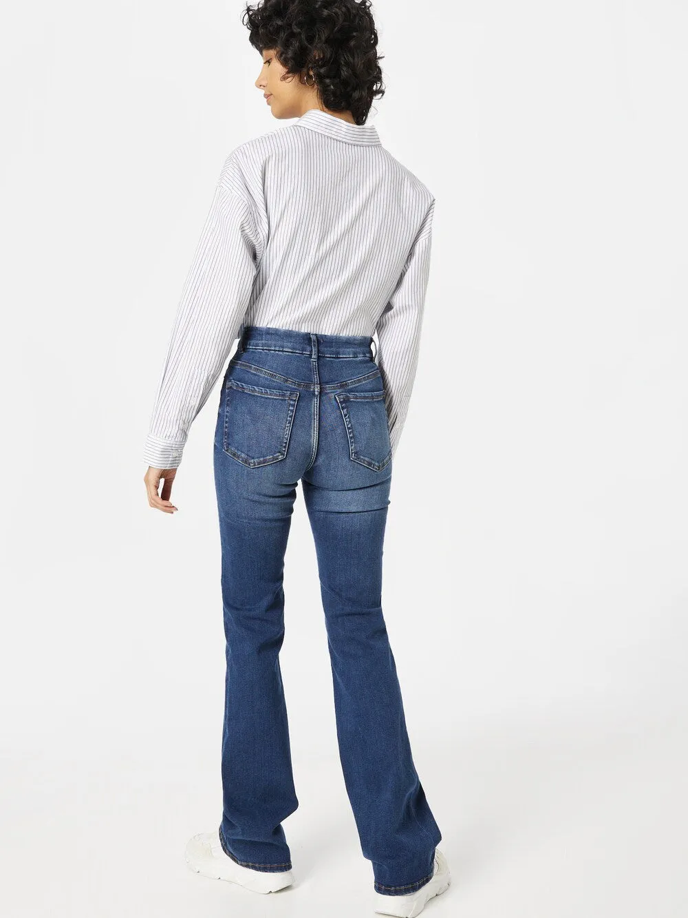 Lindex Mira flared jeans, dark blue