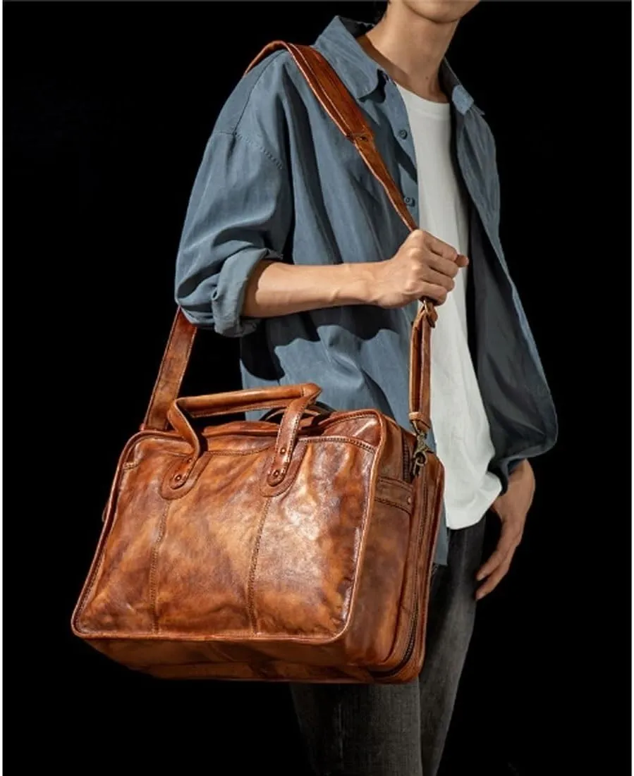 Luggage Bags Casual Daypacks Handbags Laptop Bags Men's Genuine Leather Shoulder Bags Messenger Bags Briefcases