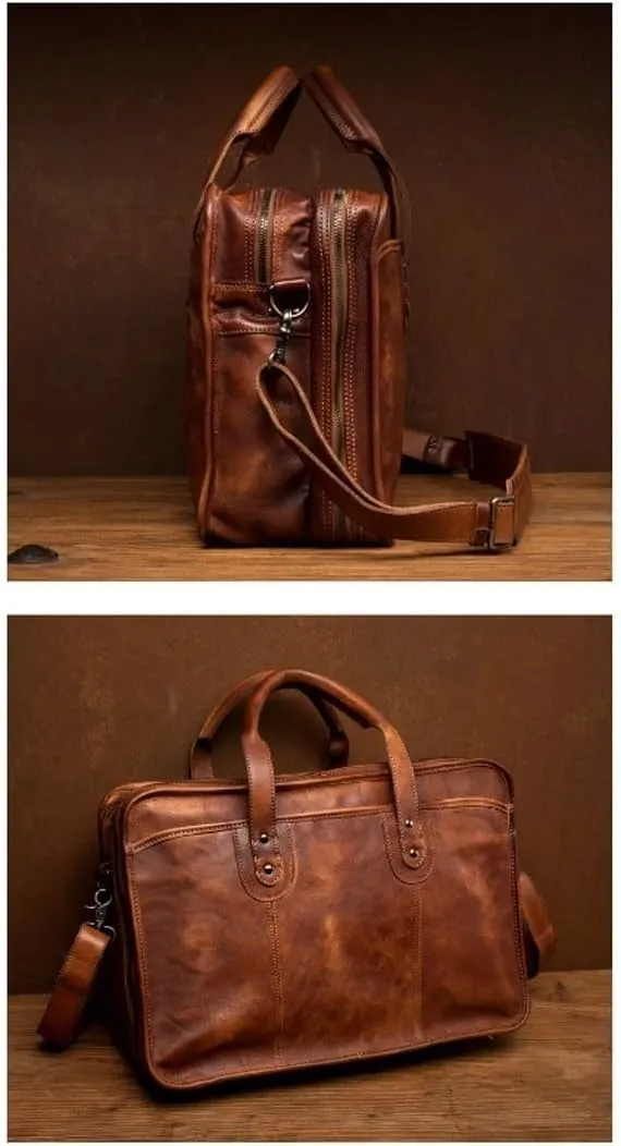 Luggage Bags Casual Daypacks Handbags Laptop Bags Men's Genuine Leather Shoulder Bags Messenger Bags Briefcases