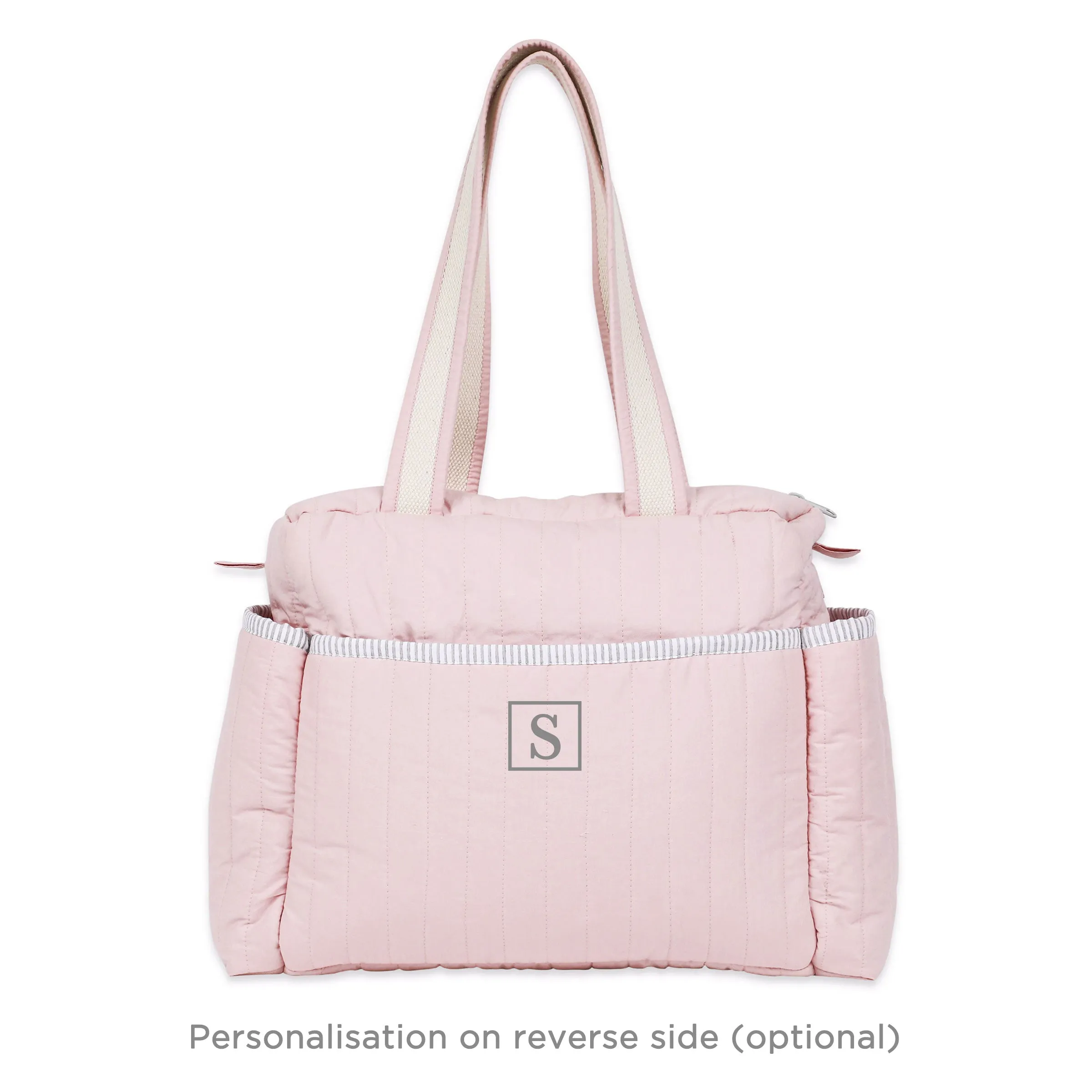 Masilo Organic Cotton Changing Bag  Blush