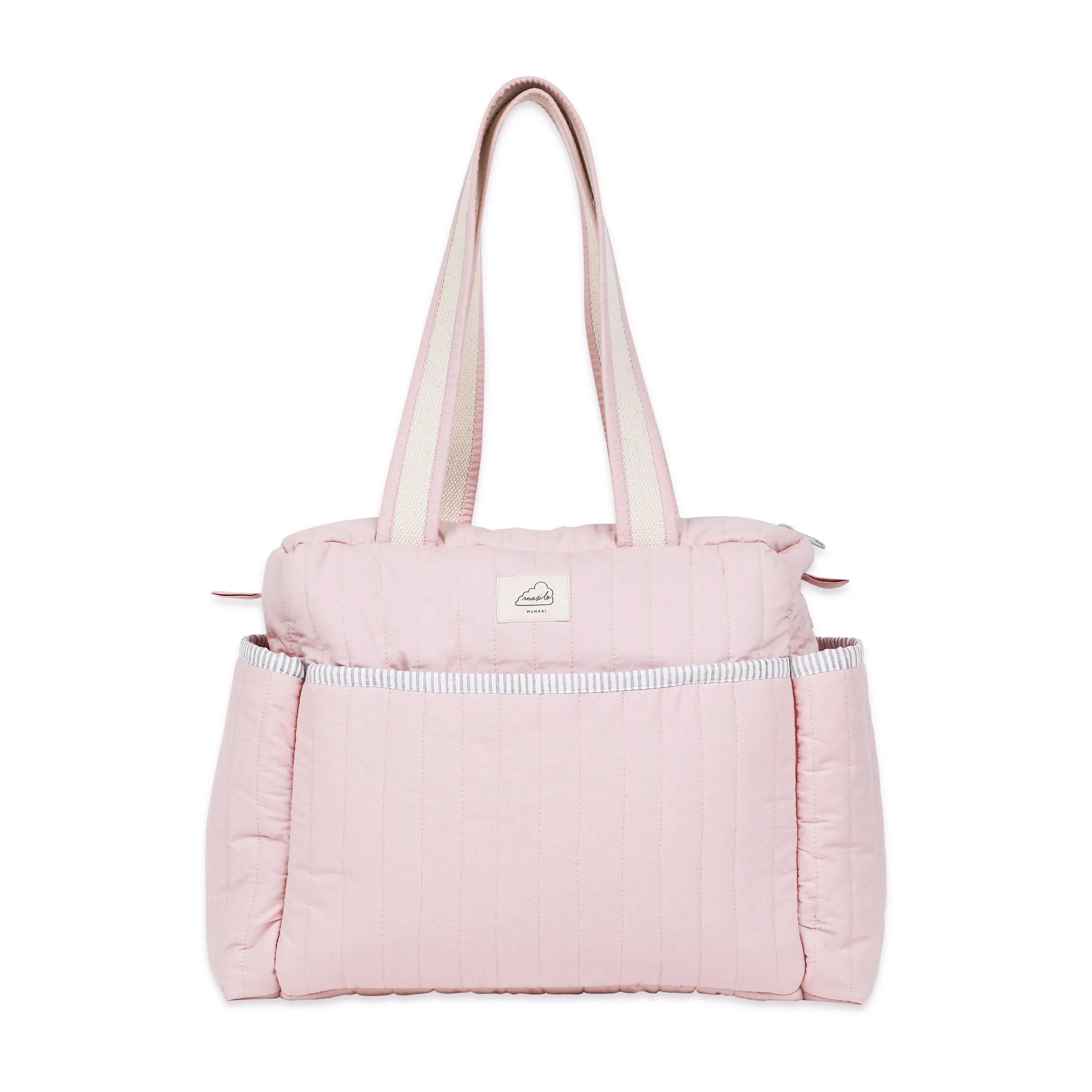 Masilo Organic Cotton Changing Bag  Blush