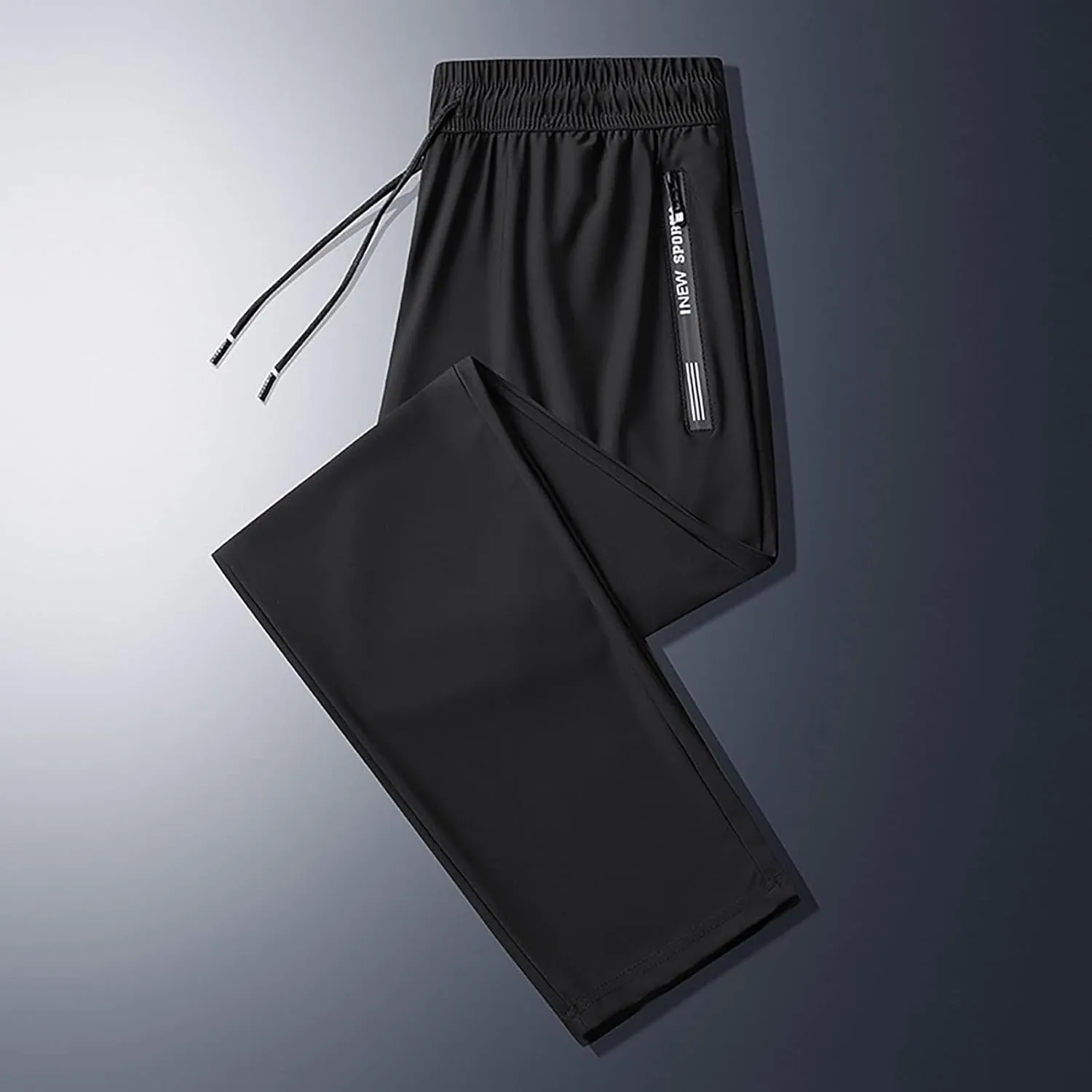 Men Cargo Combat Pants Casual Cotton Stretch Drawstring Waist Pant Comfort Sweatpants Joggers Loose Fit Yoga