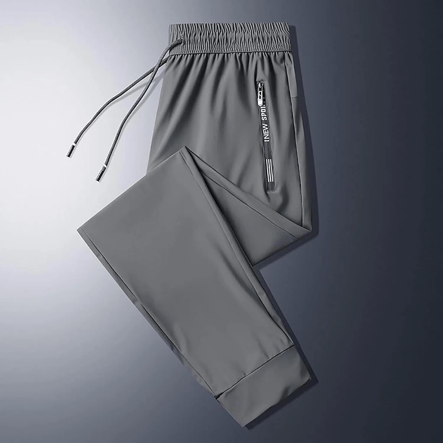 Men Cargo Combat Pants Casual Cotton Stretch Drawstring Waist Pant Comfort Sweatpants Joggers Loose Fit Yoga