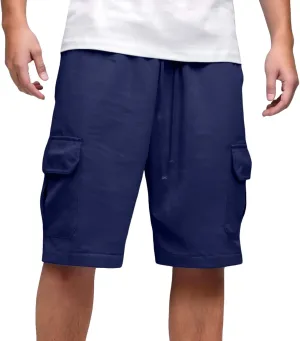 Men Cargo Combat Work Pant Workout Running Gym Jogger Vintage Comfort Sweatpant Cuffed Lounge Pants