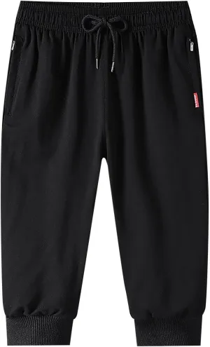 Men Pants Casual Plus Size Jogger Work Wear Sweatpants Loose Fit Elasticated Stretch Waist Cargo Pant