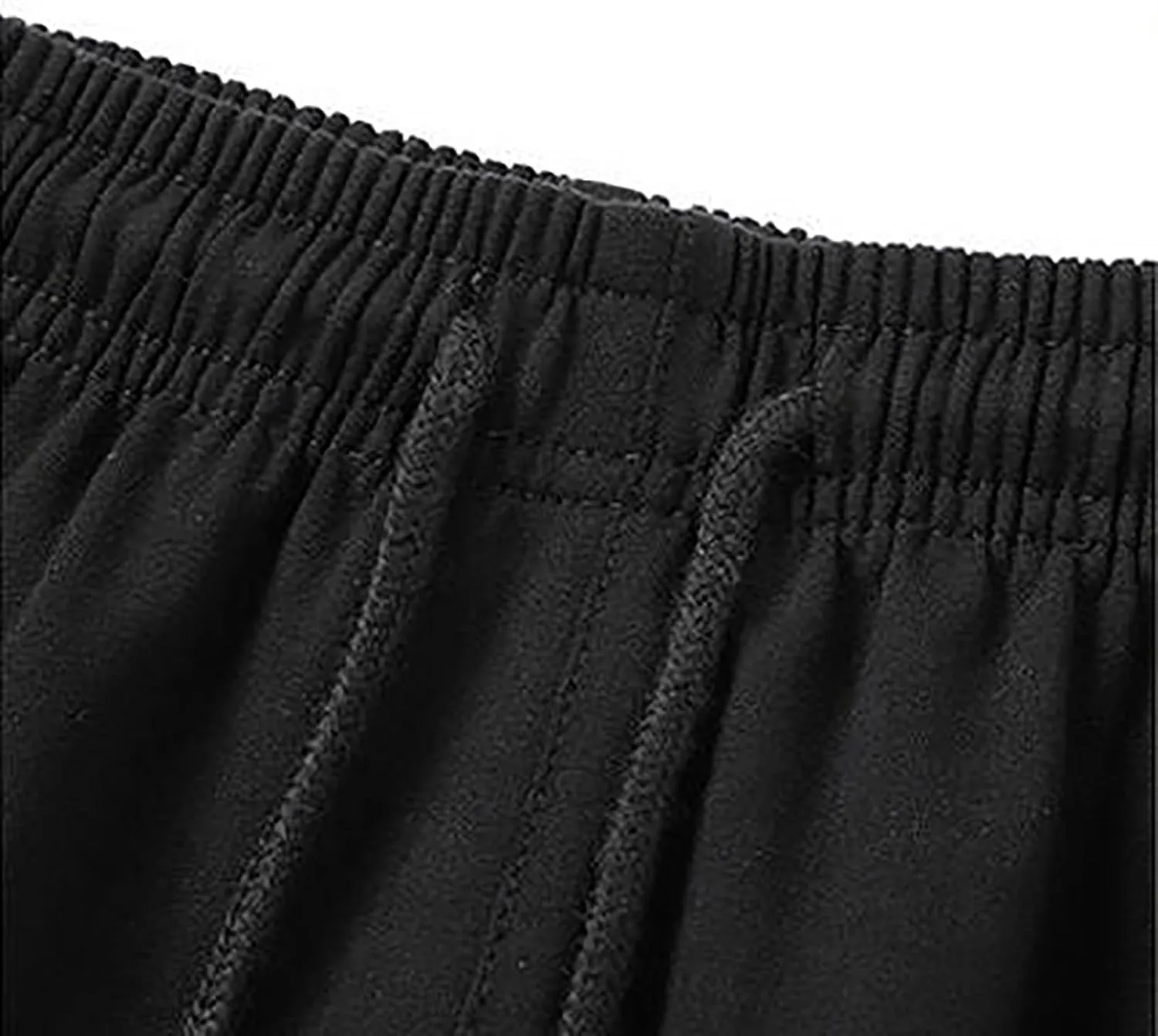 Men Pants Casual Plus Size Jogger Work Wear Sweatpants Loose Fit Elasticated Stretch Waist Cargo Pant
