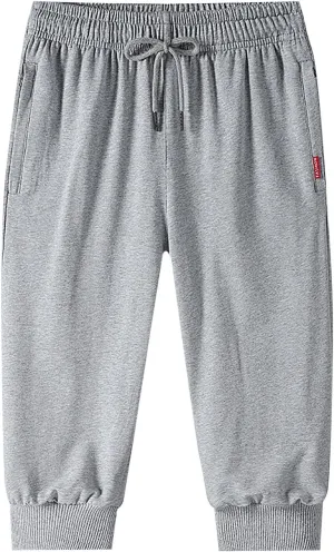 Mens Cargo Combat Work Pant Training Gym Running Jogger Sweatpant Loose Fit Straight Leg Lounge Pants