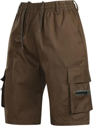 Men's Cargo Combat Work Pant Workwear Jogger Leisure Soft Sweatpants Loose Fit Open Hem Pant Long Pants