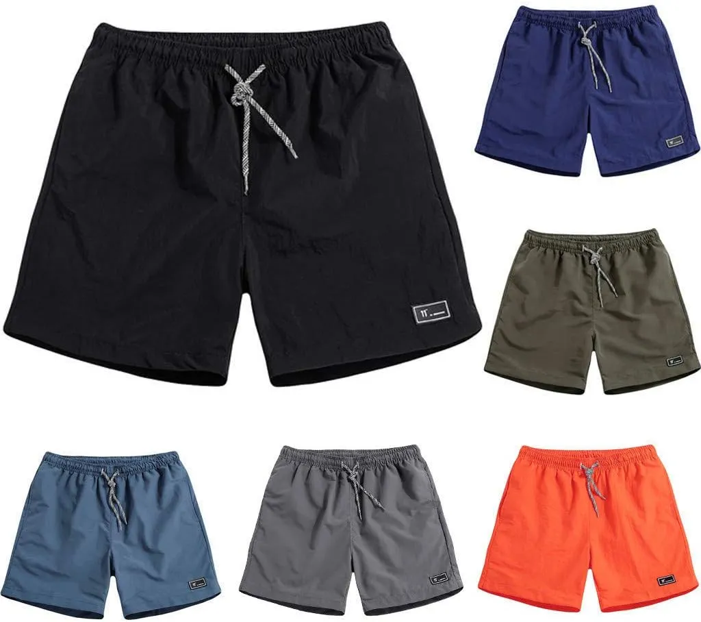 Men's Casual Plus Pants,Thin Trousers Short Quick-Dry Sports Summer Beach Pants Work Pants for Men Linen Shorts for Men
