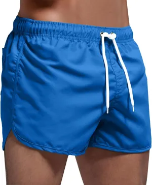 Men's Casual Summer Beach Shorts,Sports Fit Surfing Solid Splicing Swimwear Men's Board Shorts Athletic Shorts for Men