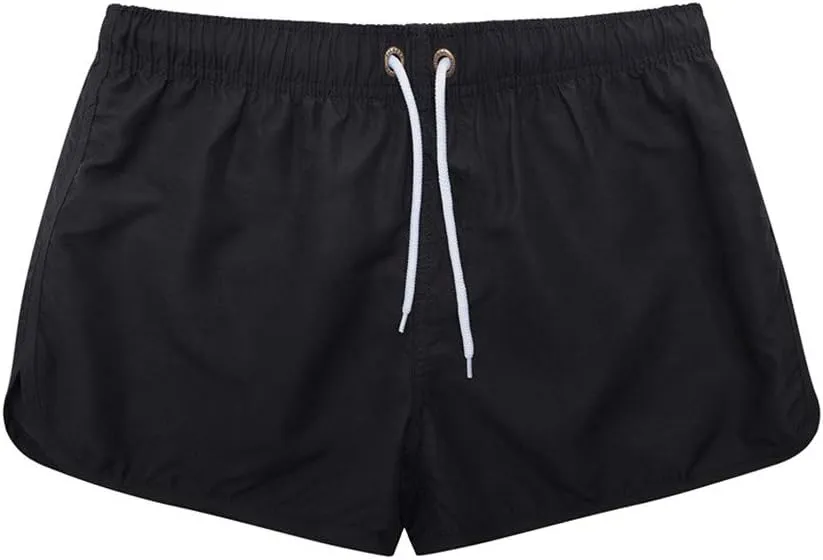 Men's Casual Summer Beach Shorts,Sports Fit Surfing Solid Splicing Swimwear Men's Board Shorts Athletic Shorts for Men