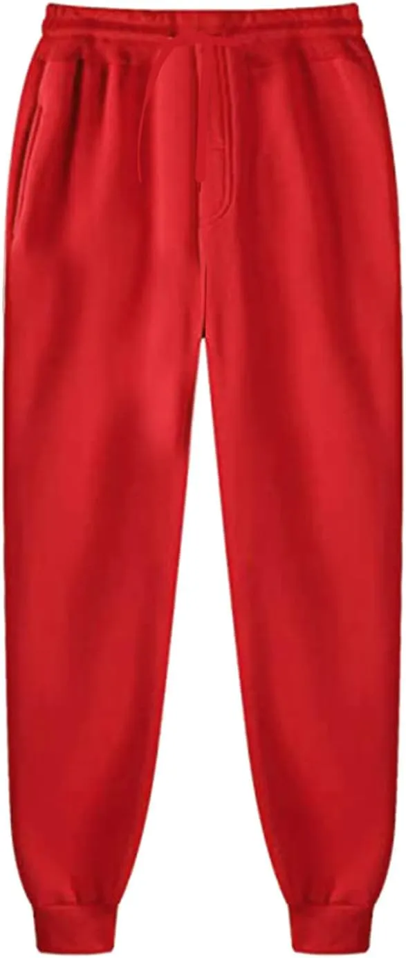 Mens Combat Cargo Pants Casual Linen Stretchy Elastic Waist Pant Sweatpants Joggers Baggy Training Gym Running
