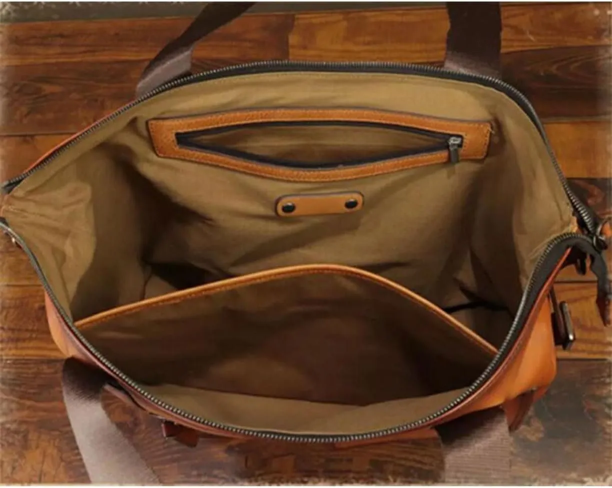 Mens Handbags Briefcases Messenger Shoulder Bags Genuine Leather Travel Bags Crossbody Bags Laptop Bags