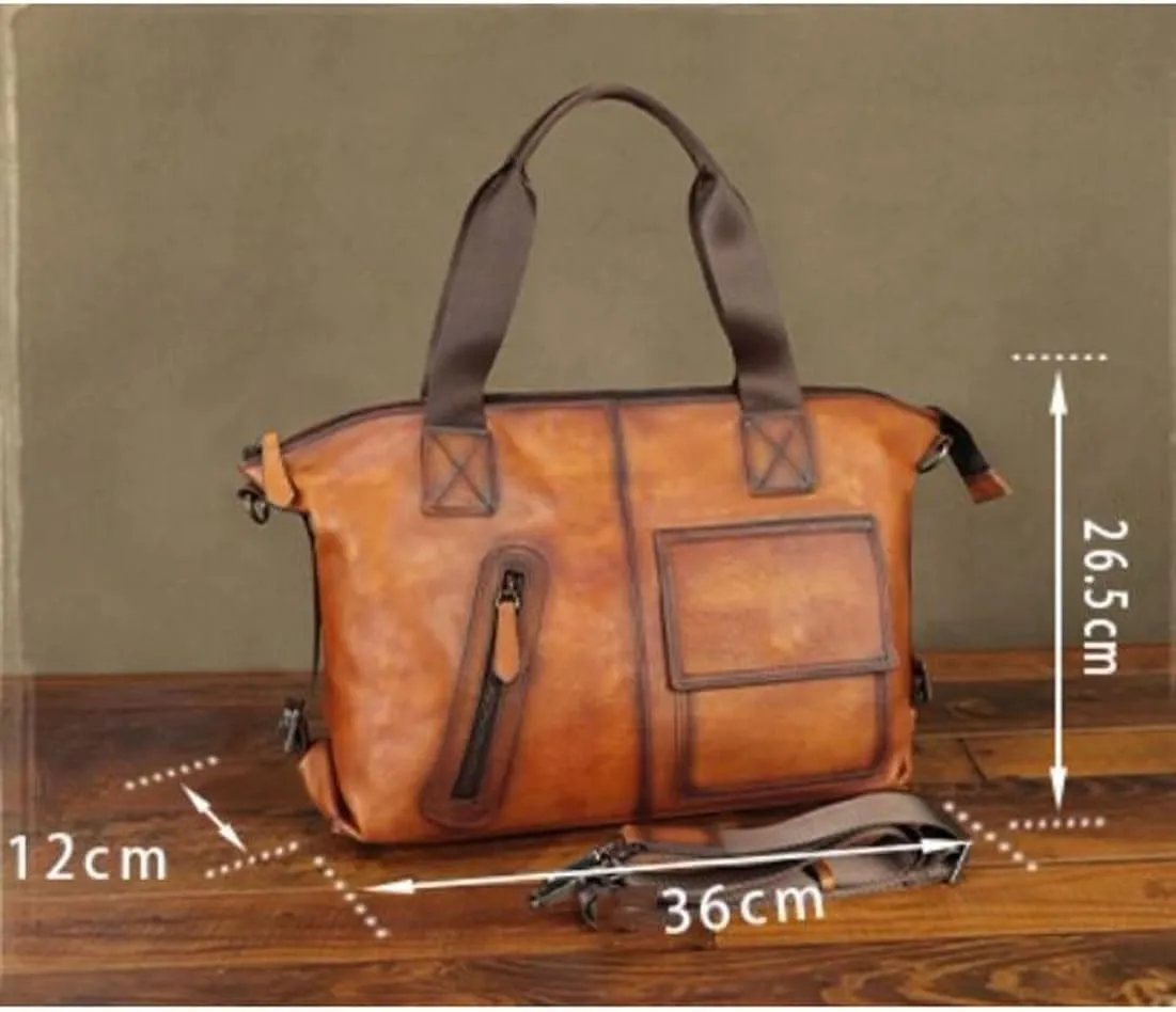 Mens Handbags Briefcases Messenger Shoulder Bags Genuine Leather Travel Bags Crossbody Bags Laptop Bags