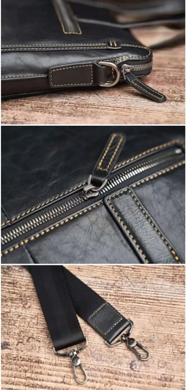 Mens Handbags Genuine Leather Shoulder Bags Messenger Bags Briefcases Crossbody Bags Carrying Cases Laptop Bags