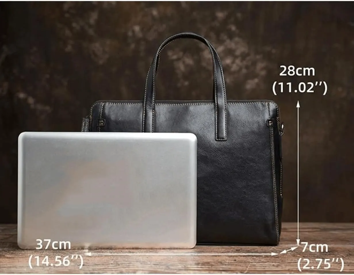Mens Handbags Genuine Leather Shoulder Bags Messenger Bags Briefcases Crossbody Bags Carrying Cases Laptop Bags