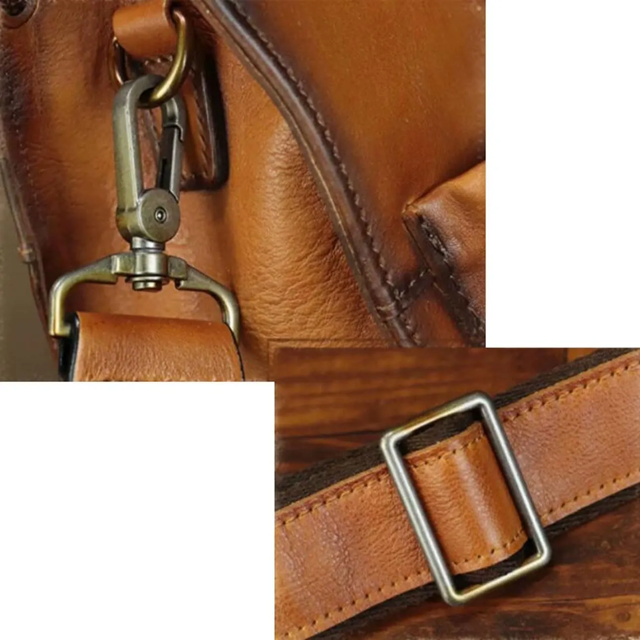 Mens Handbags Messenger Shoulder Bags Genuine Leather Business Briefcases Laptop Bags Crossbody Bags Computer Bags